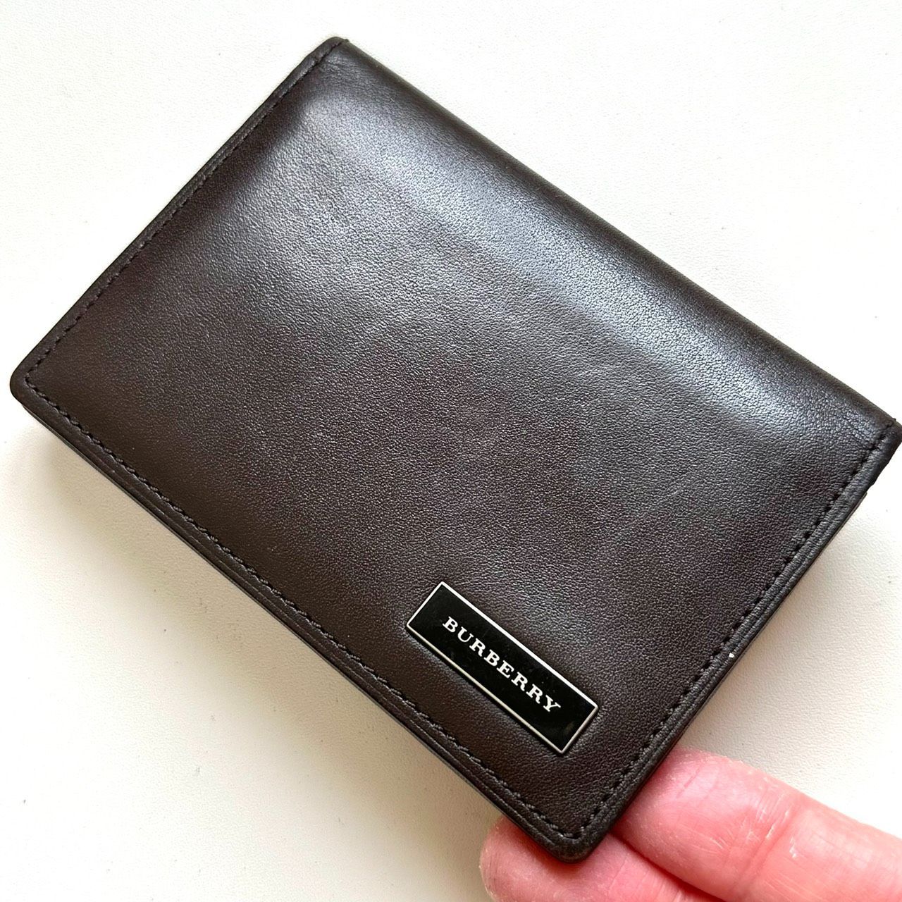 バーバリー BURBERRY パスケース カードケース ブラウン - メルカリ