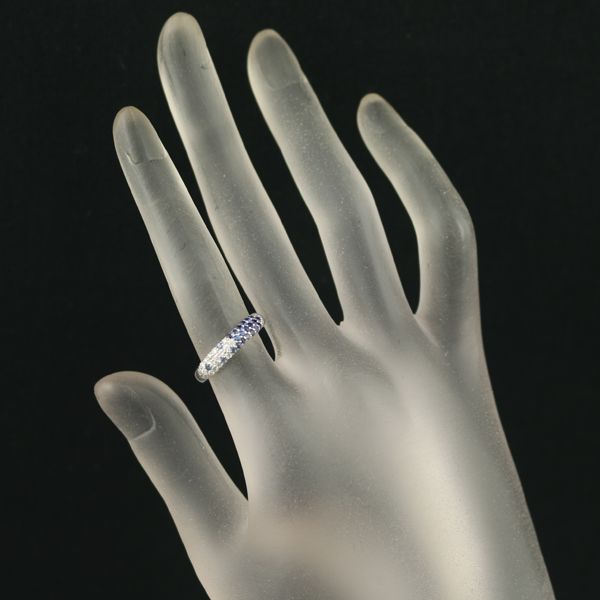 ポンテヴェキオ リング サファイア 0.30ct ダイヤ ダイヤモンド ポンテヴェキオ リング サファイア 0.30ct ダイヤ ダイヤモンド