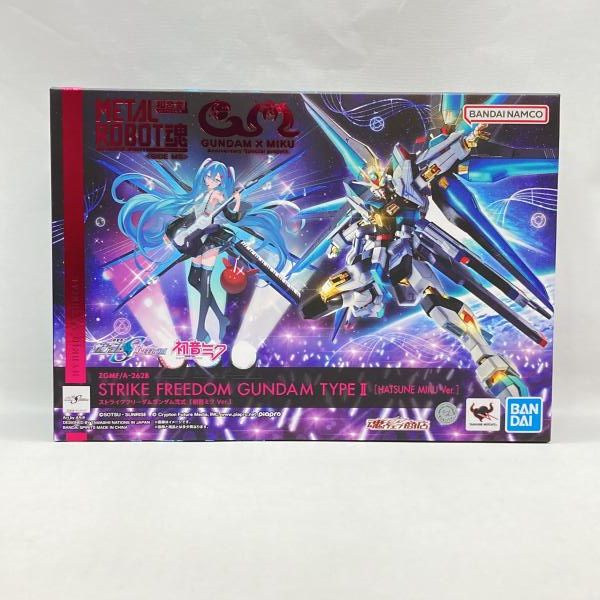 バンダイ METAL ROBOT魂 ストライクフリーダムガンダム弐式 初音ミク 