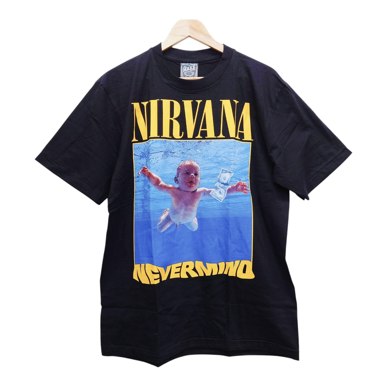 NIRVANA ニルヴァーナ NEVERMIND ネバーマインド バンドTシャツ L 