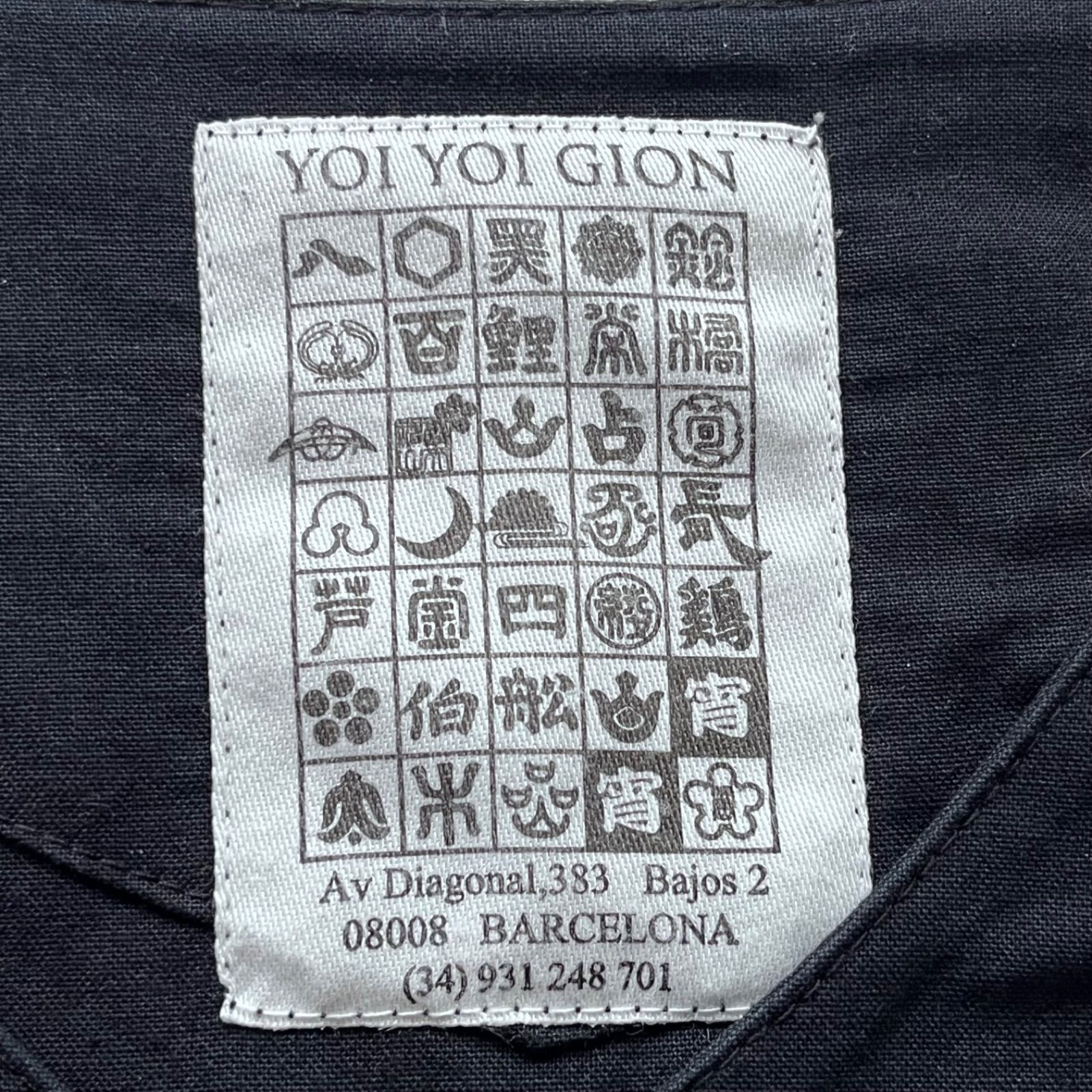 buena vista ブエナビスタ yoi yoi gion 宵宵祇園 鯉口シャツ 横尾忠則