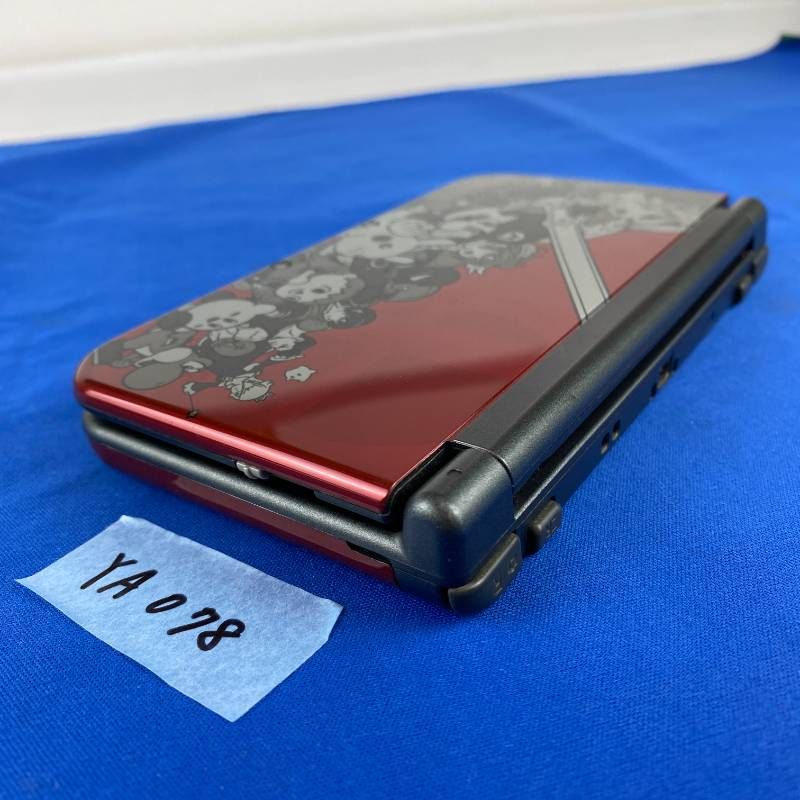 ◇YA078【希少品 上画面IPS液晶】Nintendo NEW3DSLL 大乱闘スマッシュ