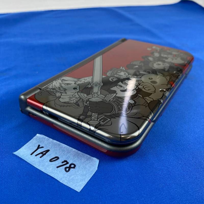 ◇YA078【希少品 上画面IPS液晶】Nintendo NEW3DSLL 大乱闘スマッシュ