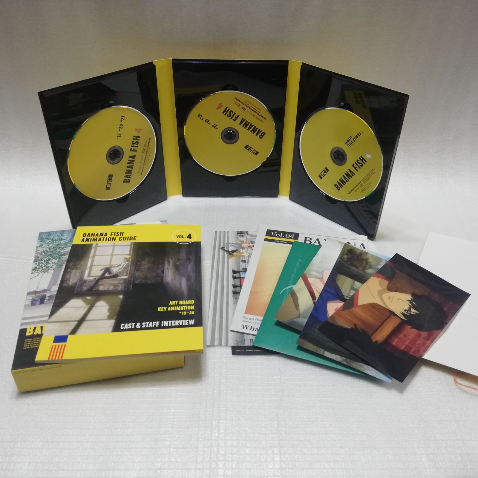 BANANA BANANA FISH DVD BOX 1（完全生産限定版） DVD FISH DVD BOX 4 完全