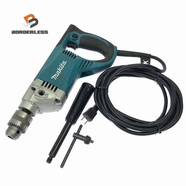 ☆中古品☆makita マキタ 電気ドリル 6305 チャックキー付き 100V 鉄工13mm 木工30mm コード式 電動ドリル 穴あけ125552