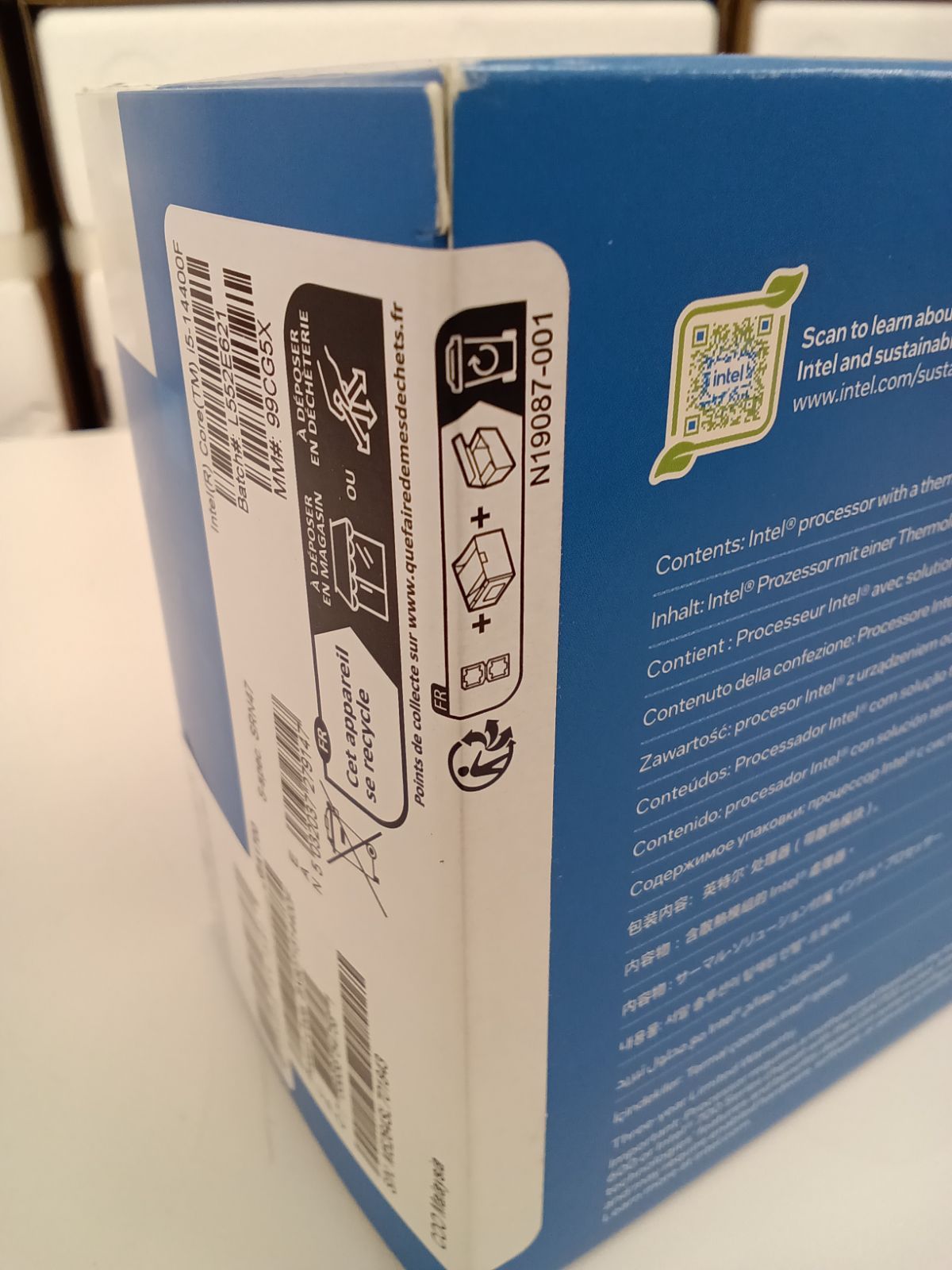 Intel Processor Core i5-14400F 10 Cores up to 4.7 GHz LGA1700 新品