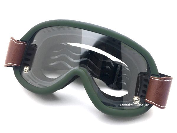 baruffaldi SPEED 4 GOGGLE GREEN/バルファルディスピード4ゴーグル緑ビンテージヘルメットbellベルmoto starモトスターmoto3モト3bucoブコ