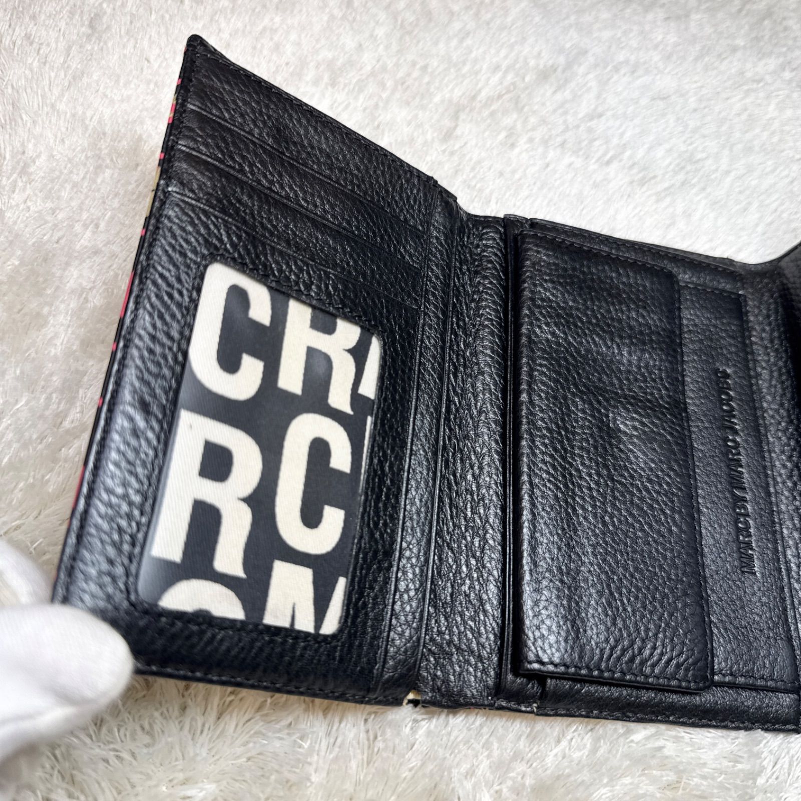 MARC BY MARC JACOBS マークバイマークジェイコブス 三つ折り財布 総柄 