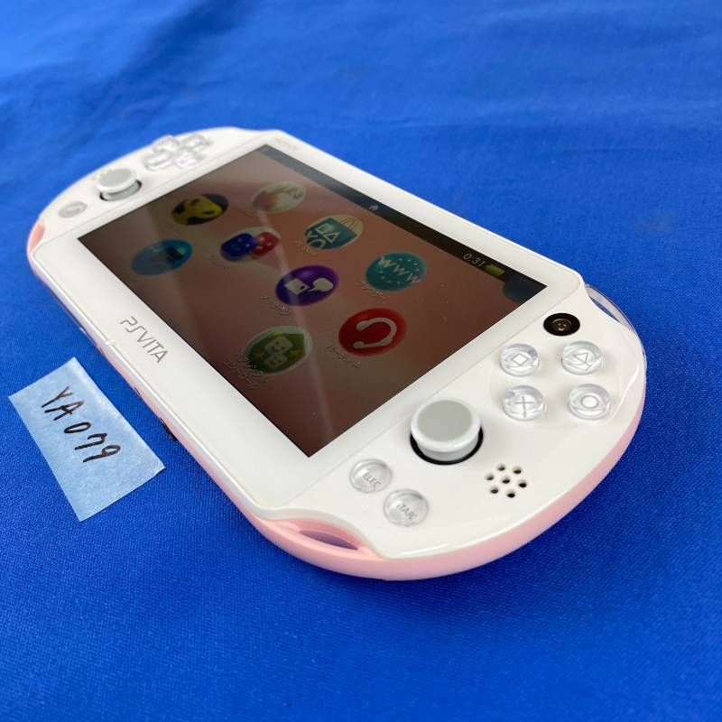 ◇YA079【限定カラー】SONY PSVITA PCH-2000 Wi-Fiモデル ライトピンク 