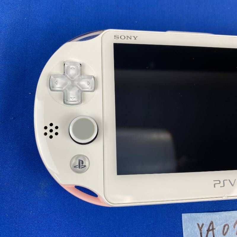 ◇YA079【限定カラー】SONY PSVITA PCH-2000 Wi-Fiモデル ライトピンク 