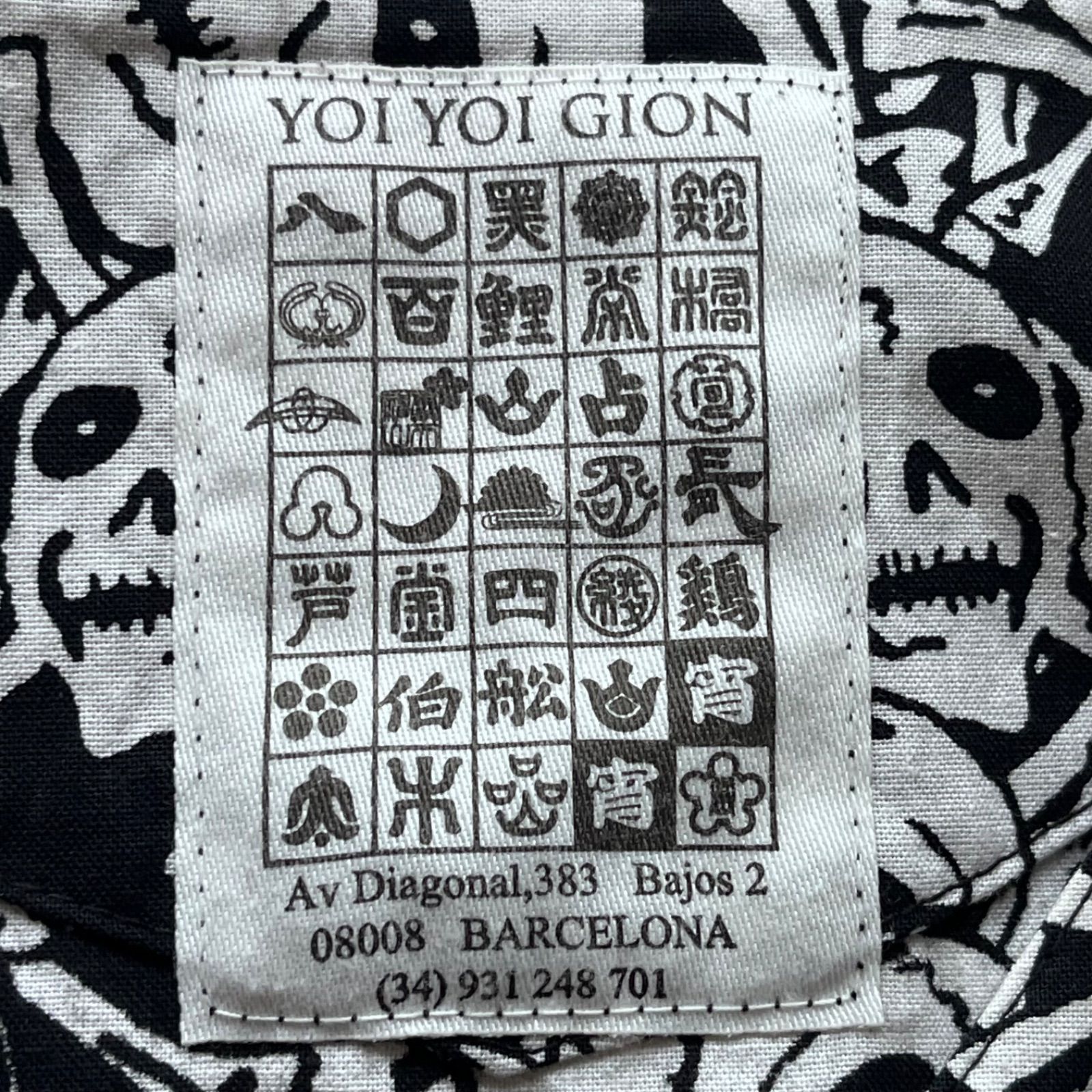 ブエナビスタ buena vista 宵宵祇園 YOI YOI GION 鯉口シャツ 横尾忠則