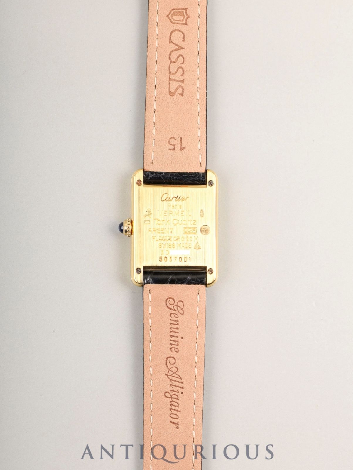 カルティエ マストタンク SM W1005554 / 5057001 クォーツ Cal.057