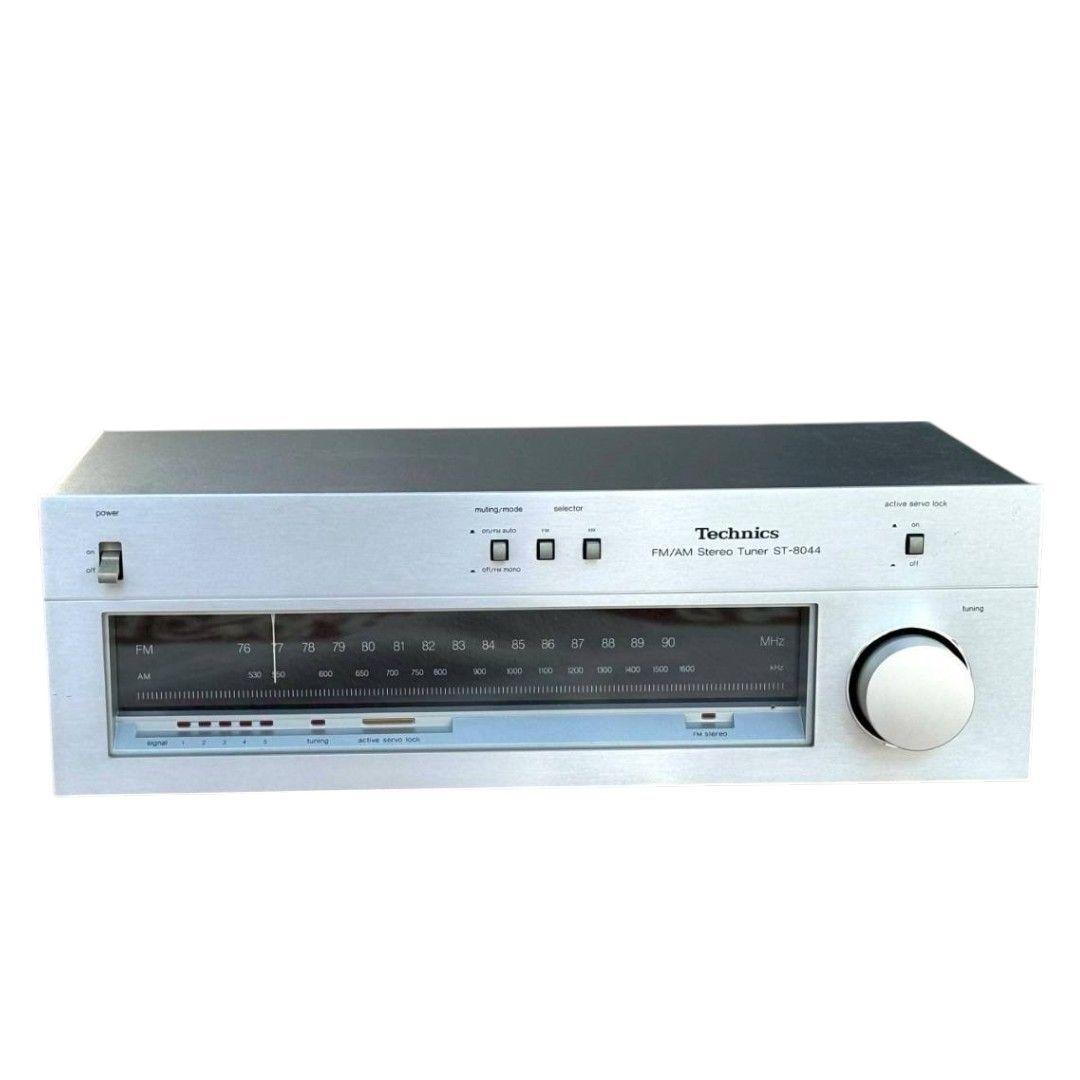 Technics ヴィンテージオーディオ 3点セット Technics オーディオ3点セット SU8055 ST8044 RS-M33 956 - メルカリ