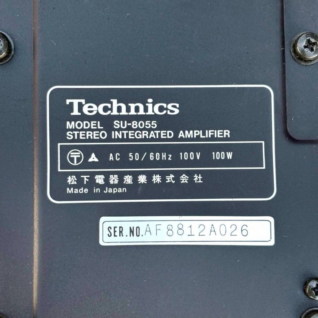 Technics オーディオ3点セット SU8055 ST8044 RS-M33 956 - メルカリ