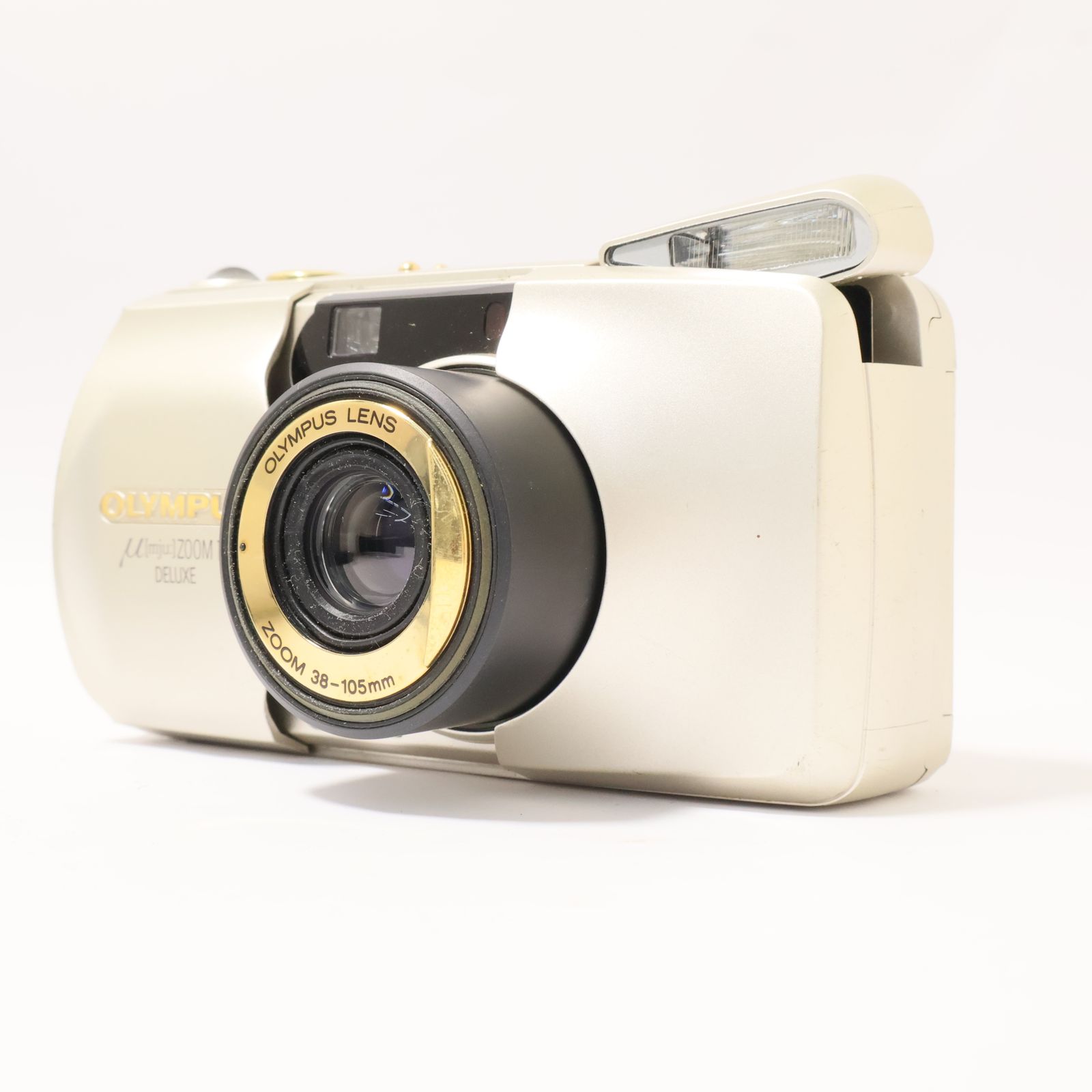 Olympus μ ZOOM105 DELUXE コンパクトフィルムカメラ 0 OLYMPUS ZOOM