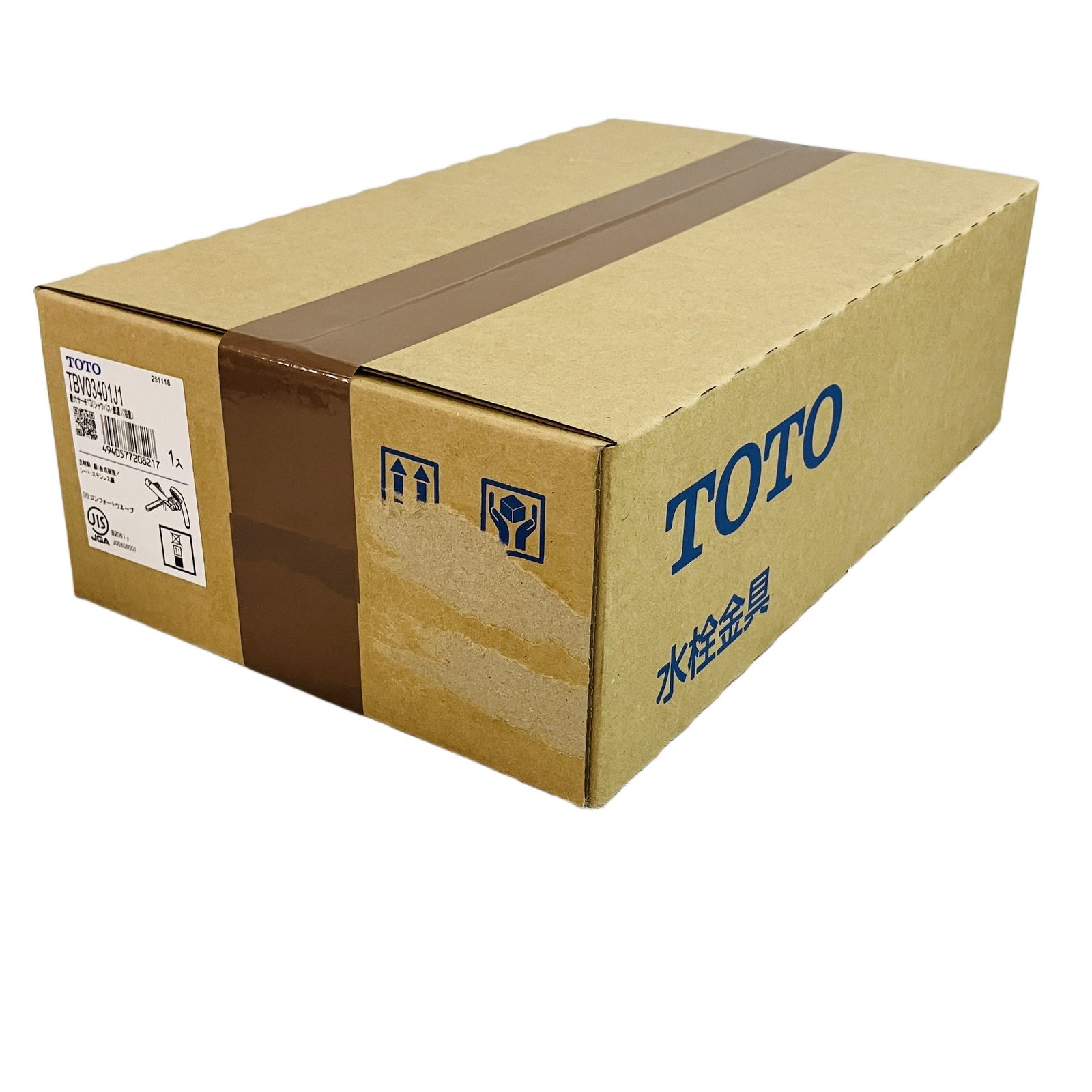 TOTO TBV03401J1 浴室用 壁付サーモスタット混合 水栓金具