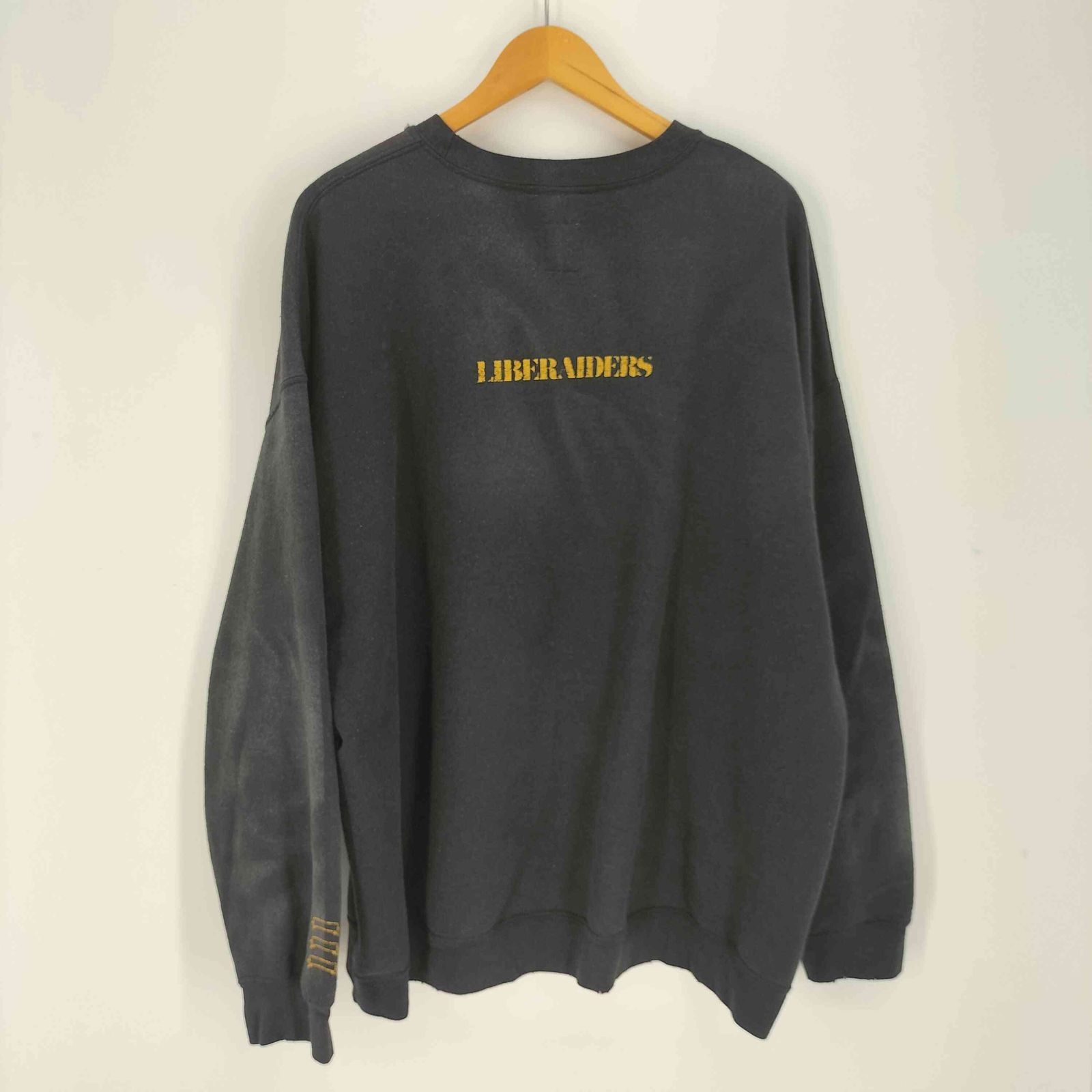 リベレイダース Liberaiders 23SS VINTAGE WASH CREWNECK クルーネック 