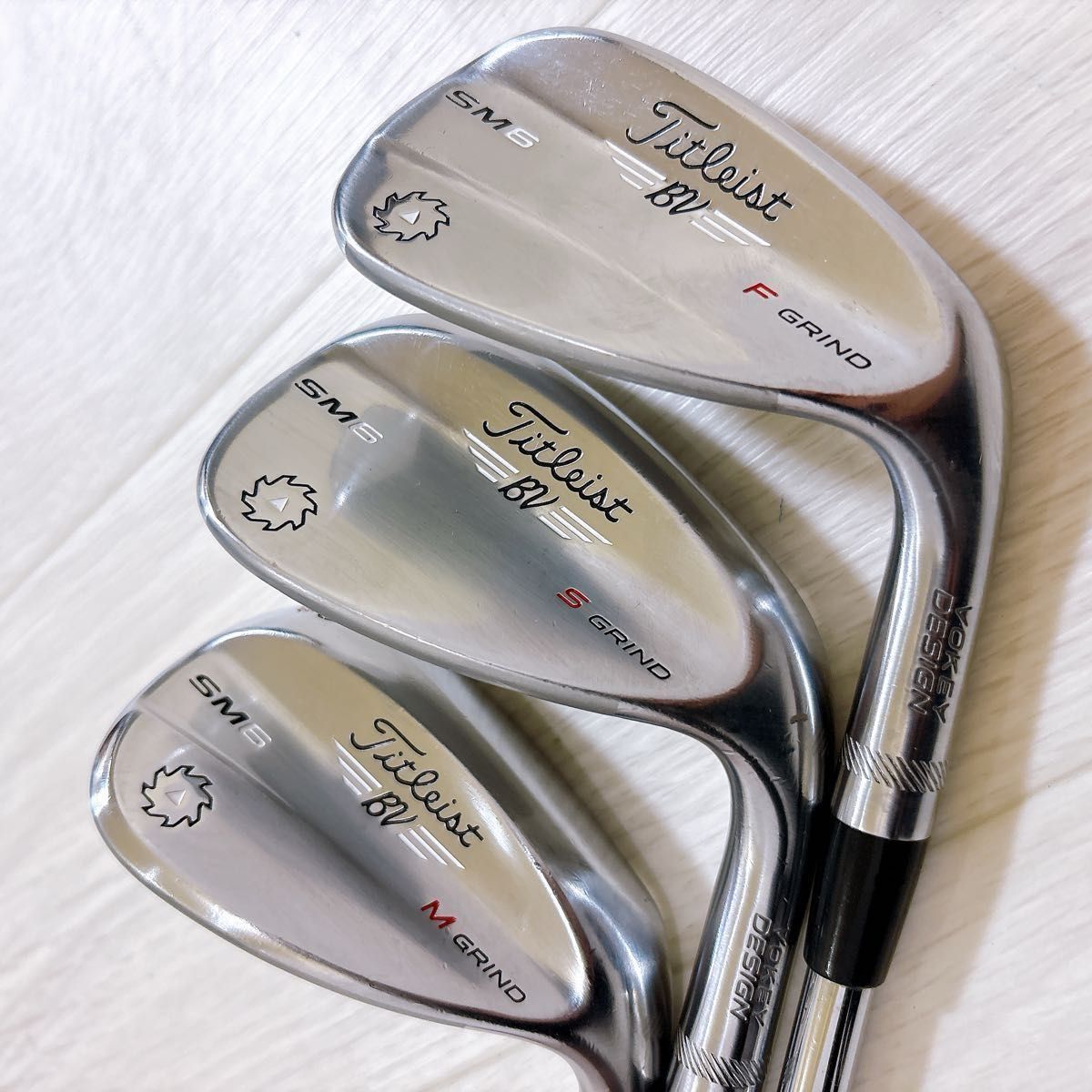Titleist VOKEY SM6 タイトリスト ボーケイ ウェッジ 3本セット Titleist VOKEY SM6 タイトリスト ボーケイ ウェッジ 3本セット