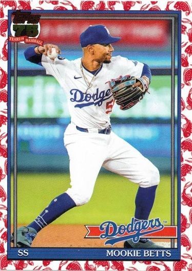 2026 Topps Series 1 Baseball KOI(鯉) ムーキー・ベッツ ロサンゼルス