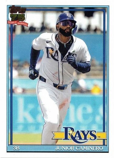 JUNIOR・CAMINERO ジュニオール・カミネロ 2026 Topps Series 1 Baseball ジュニオール・カミネロ タンパベイ