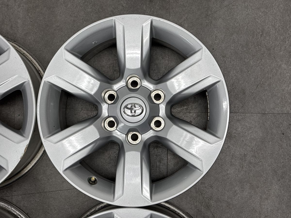 交換用に】トヨタ ランドクルーザープラド 純正 17in 7.5J +25 PCD139 