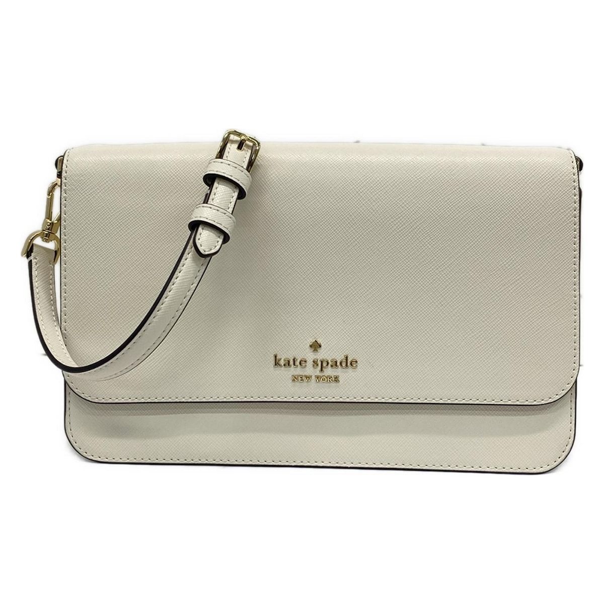 Kate spade(ケイトスペード) ショルダーバッグ美品 - KC430 白 