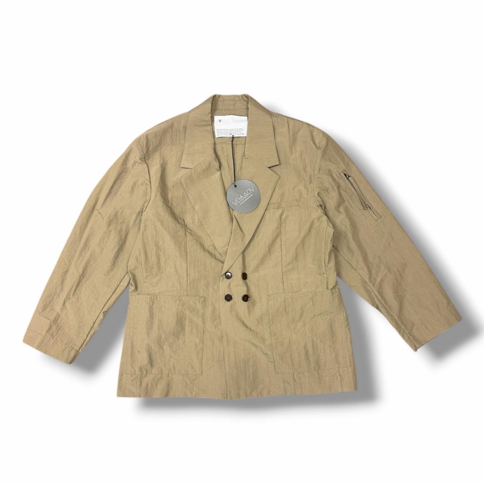 参考上代38280円 未使用 VOAAOV 25SS SUPIMA COTTON × NYLON 