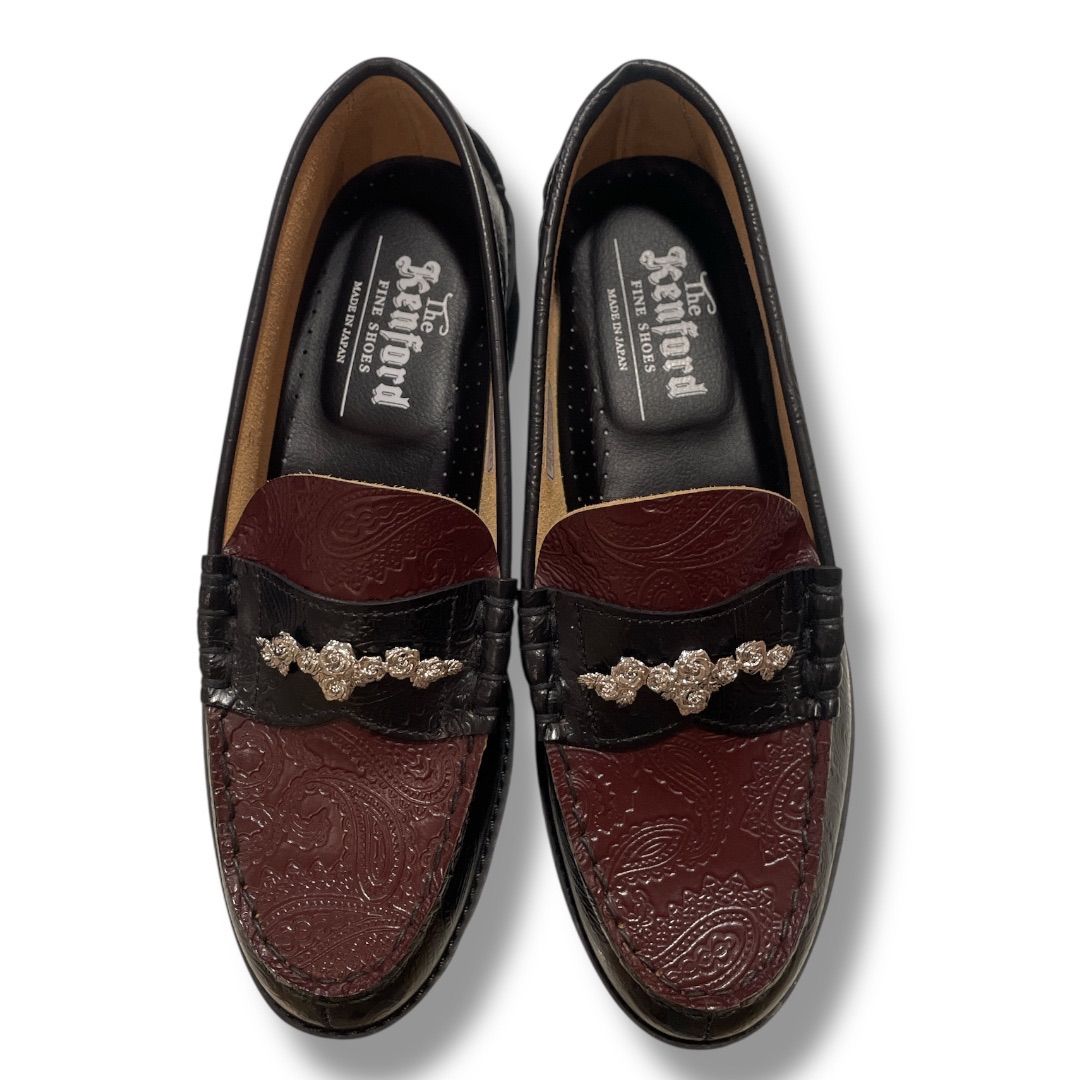 THE Kenford Fineshoes ケンフォードファインシューズ ペイズリー 