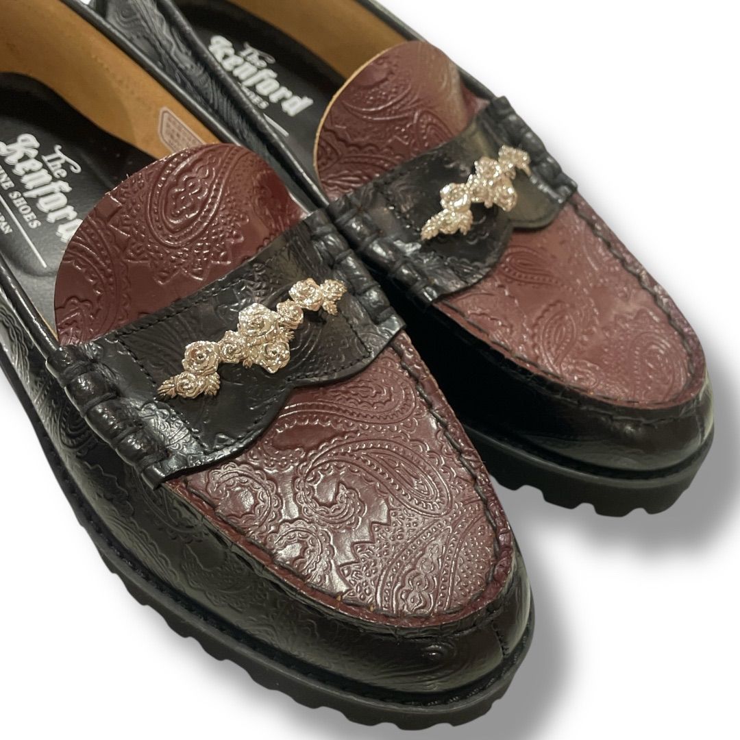THE Kenford Fineshoes ケンフォードファインシューズ ペイズリー 