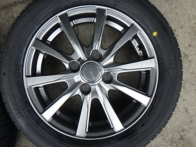 244-692 GRASS アルミホイール&新品ラジアルタイヤ 155/65R14 244-692 GRASS アルミホイール&新品ラジアルタイヤ 155/65R14