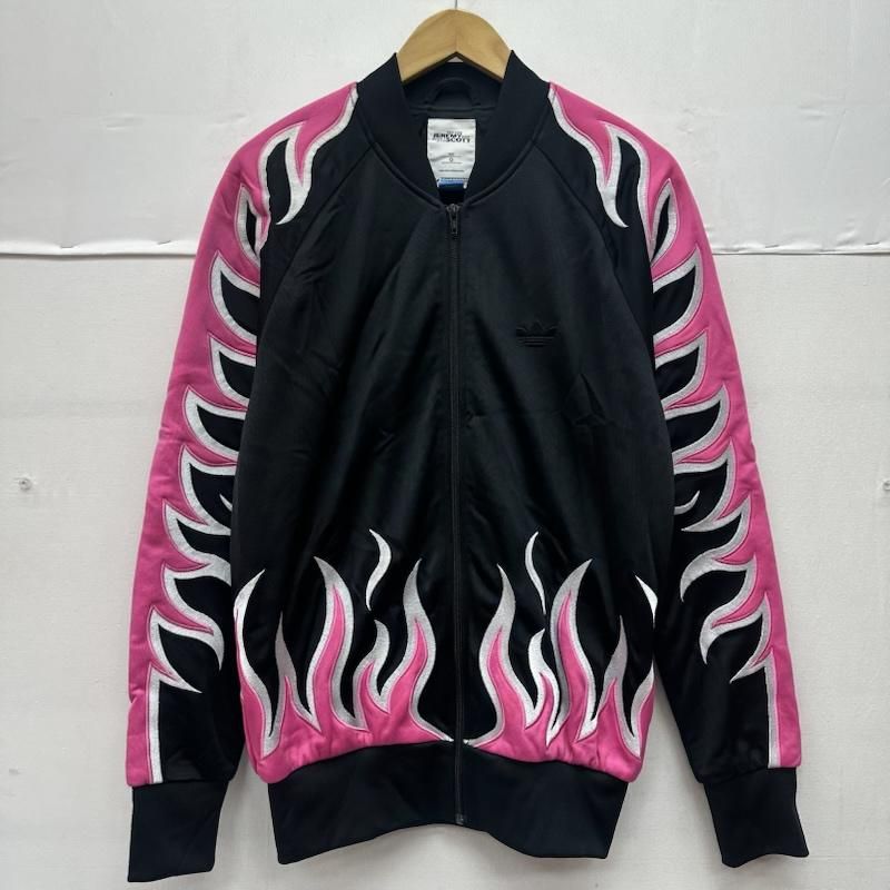 ジェレミースコット adidas ファイヤーパターン トラック ジャケット