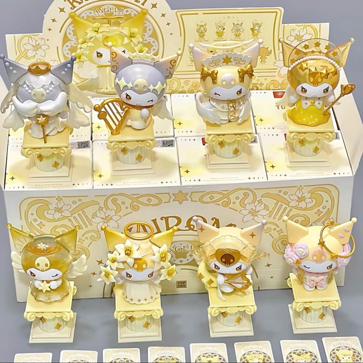 TOPTOY × Sanrio クロミ 天使シリーズ フィギュア 1BOX全8種 海外限定 8種セット TOPTOY クロミ 天使 エンジェルシリーズ アソート