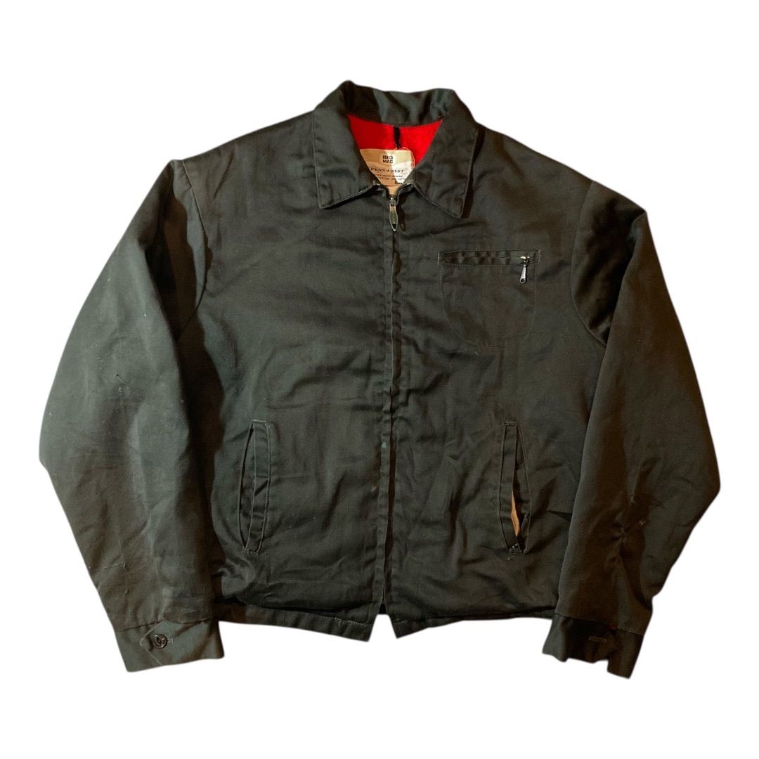 60〜70s bic mac vintage work jacket brown talon zip / 60〜70 60〜70s bic mac vintage work jacket brown talon zip / 60〜70