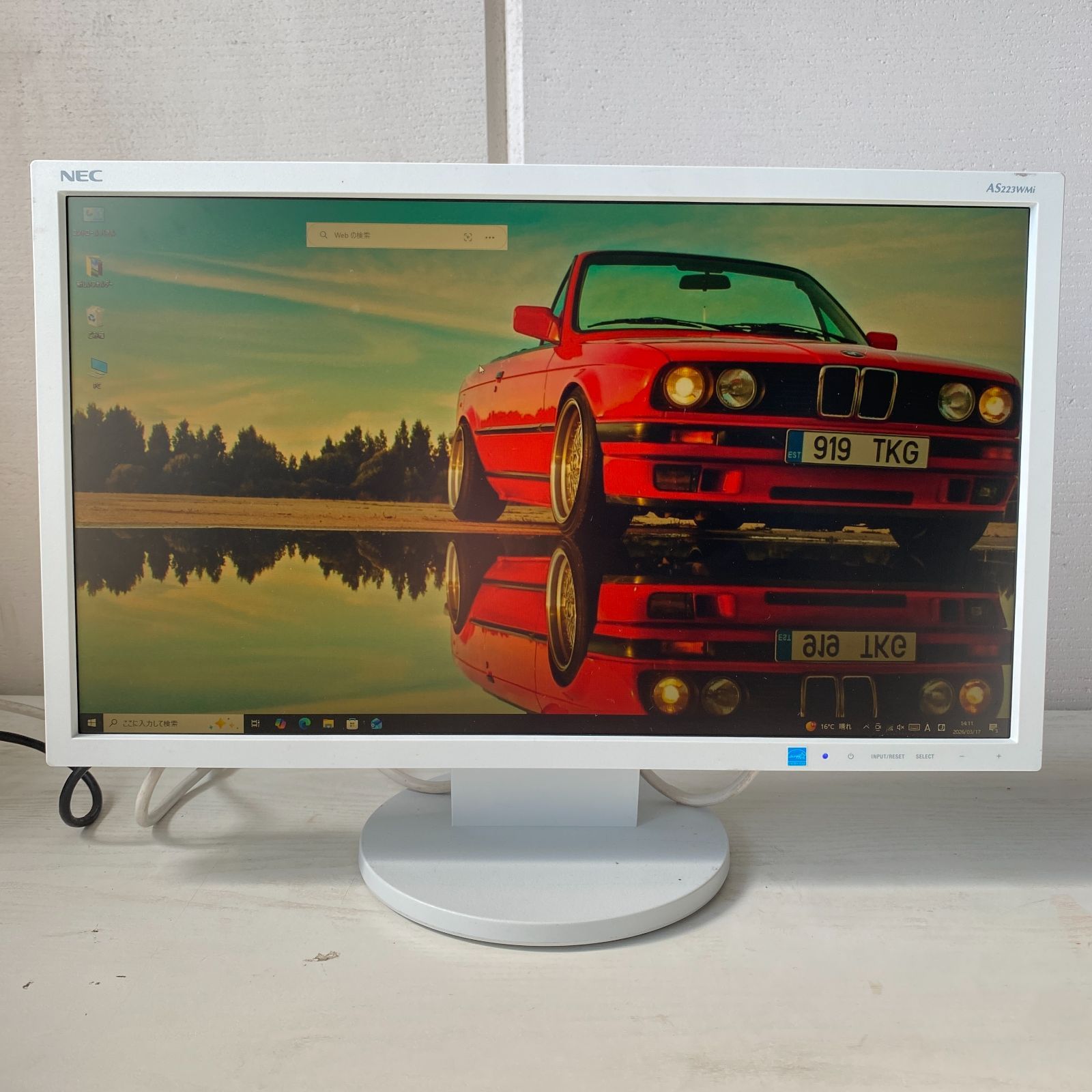 NEC 液晶ディスプレイ L222VW 美品 NEC 22型液晶モニター L222vw 動作確認済 - メルカリ