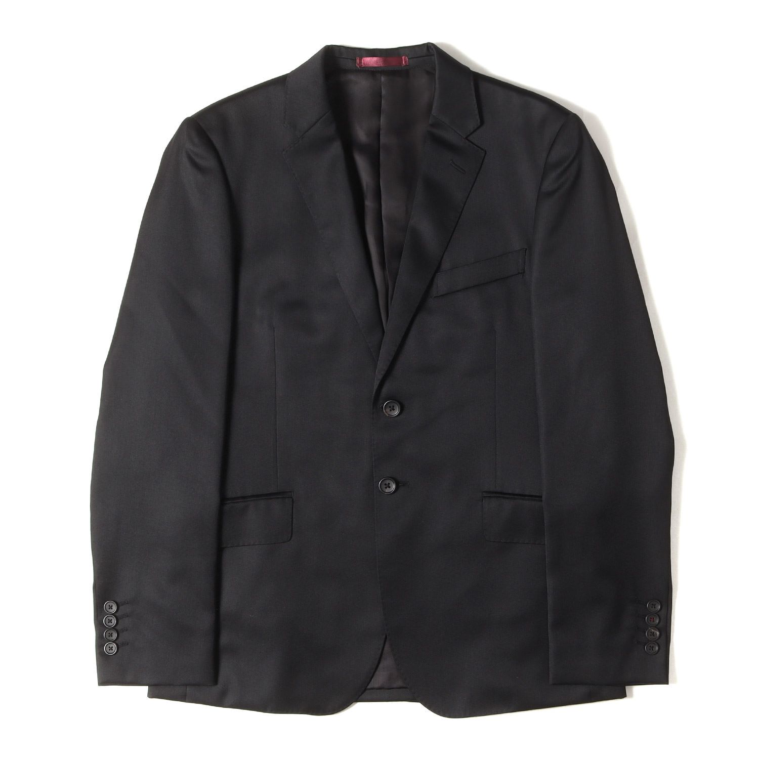 Paul Smith 黒 チェスターコート ポールスミス 洗練された正統派