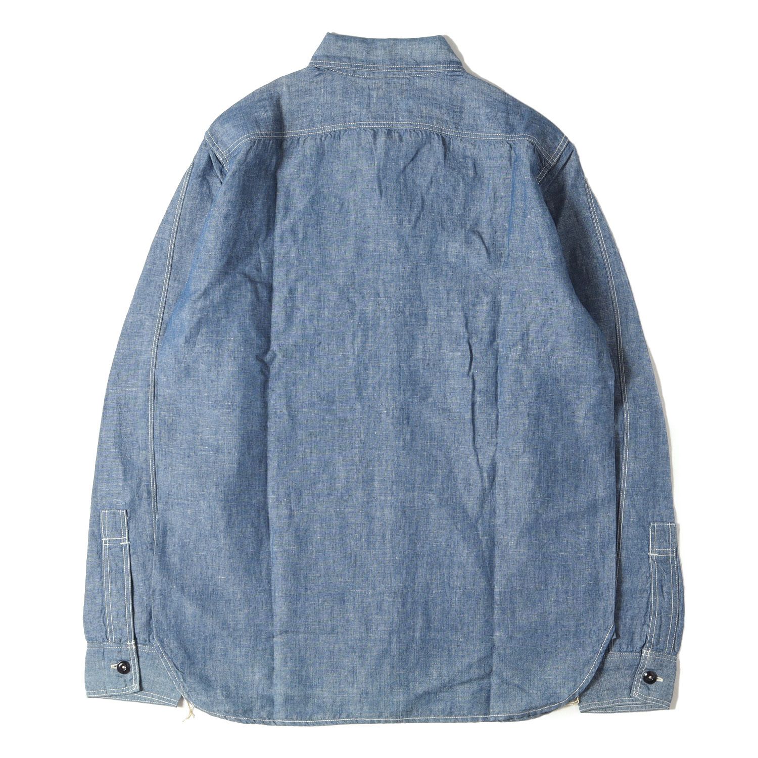 YK7T8462⁄BOOTLEGGERS NEAL CASSADY シャンブレーシャツ BOOTLEGGERS