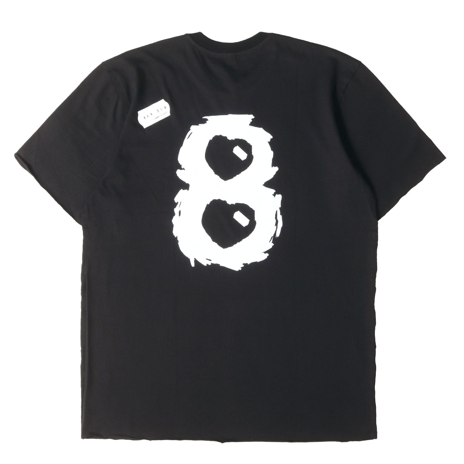 新品】AKA SIX エーケーエーシックス Tシャツ ブラック 黒 サイズ:XL 