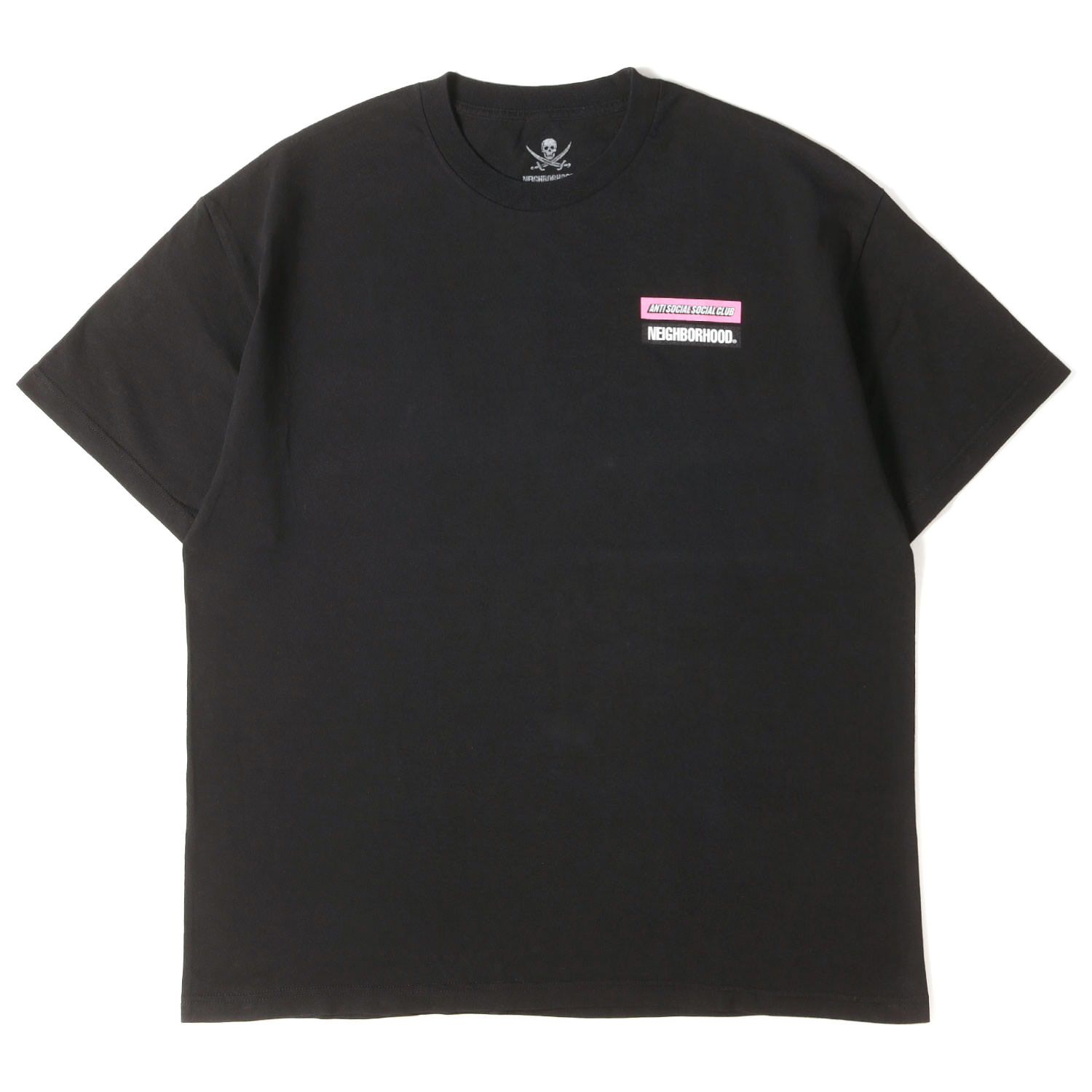 美品】NEIGHBORHOOD ネイバーフッド Tシャツ ブラック 黒 サイズ:XXL 