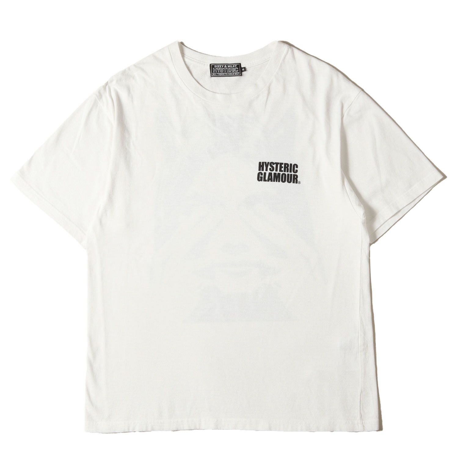 HYSTERIC GLAMOUR ヒステリックグラマー Tシャツ ホワイト 白 サイズ:M