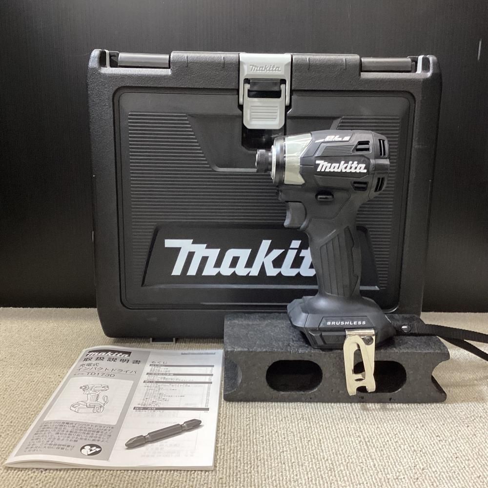 未使用】makita/マキタ TD173D 18V充電式インパクトドライバ 黒