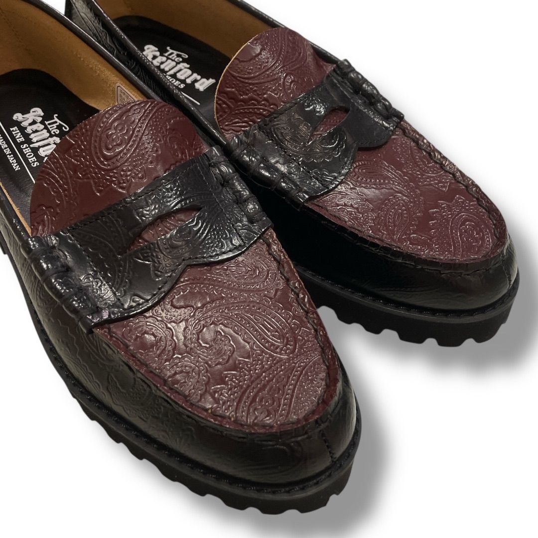 THE Kenford Fineshoes ケンフォードファインシューズ ペイズリー