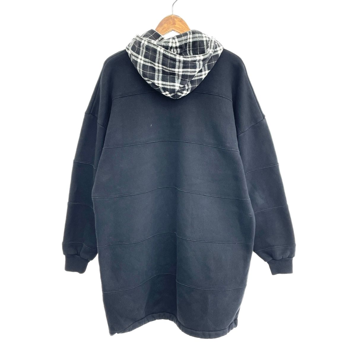購入 格安 BALENCIAGA バレンシアガ パーカー/Patchwork Hoodie サイズ