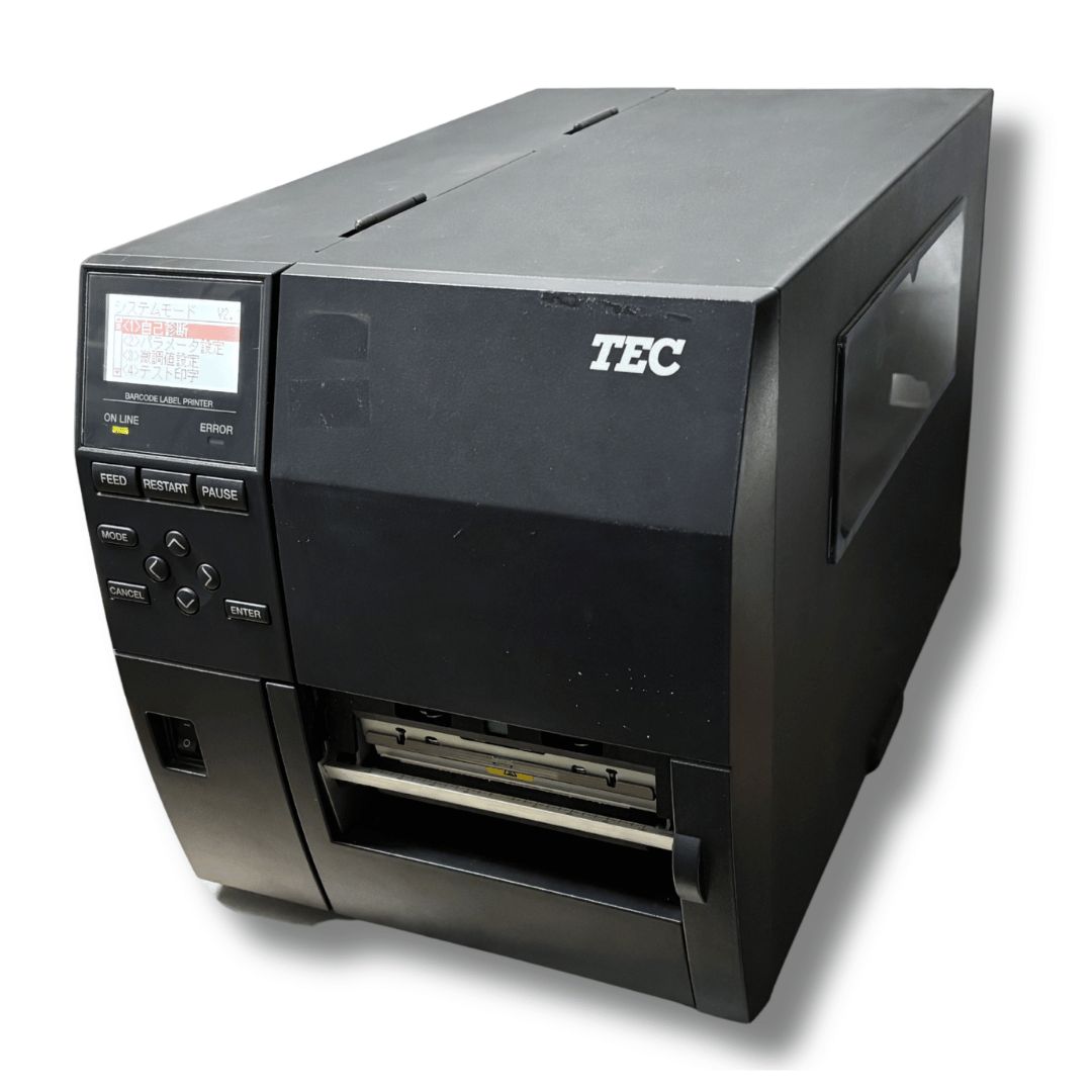 東芝TEC ラベルプリンター B-EX4T1-TS25-R 高解像度300dpi 感熱紙印刷確認済み ヘッド簡易清掃 テスト印刷有 産業用 ハイエンドモデル 物流 倉庫 工場 大量発行 熱転写 感熱 両対応 バーコードプリンタ 動作確認済 TOSHIBA 東芝TEC B-EX4T1-TS25-R ラベルプリンター 300dpi - メルカリ