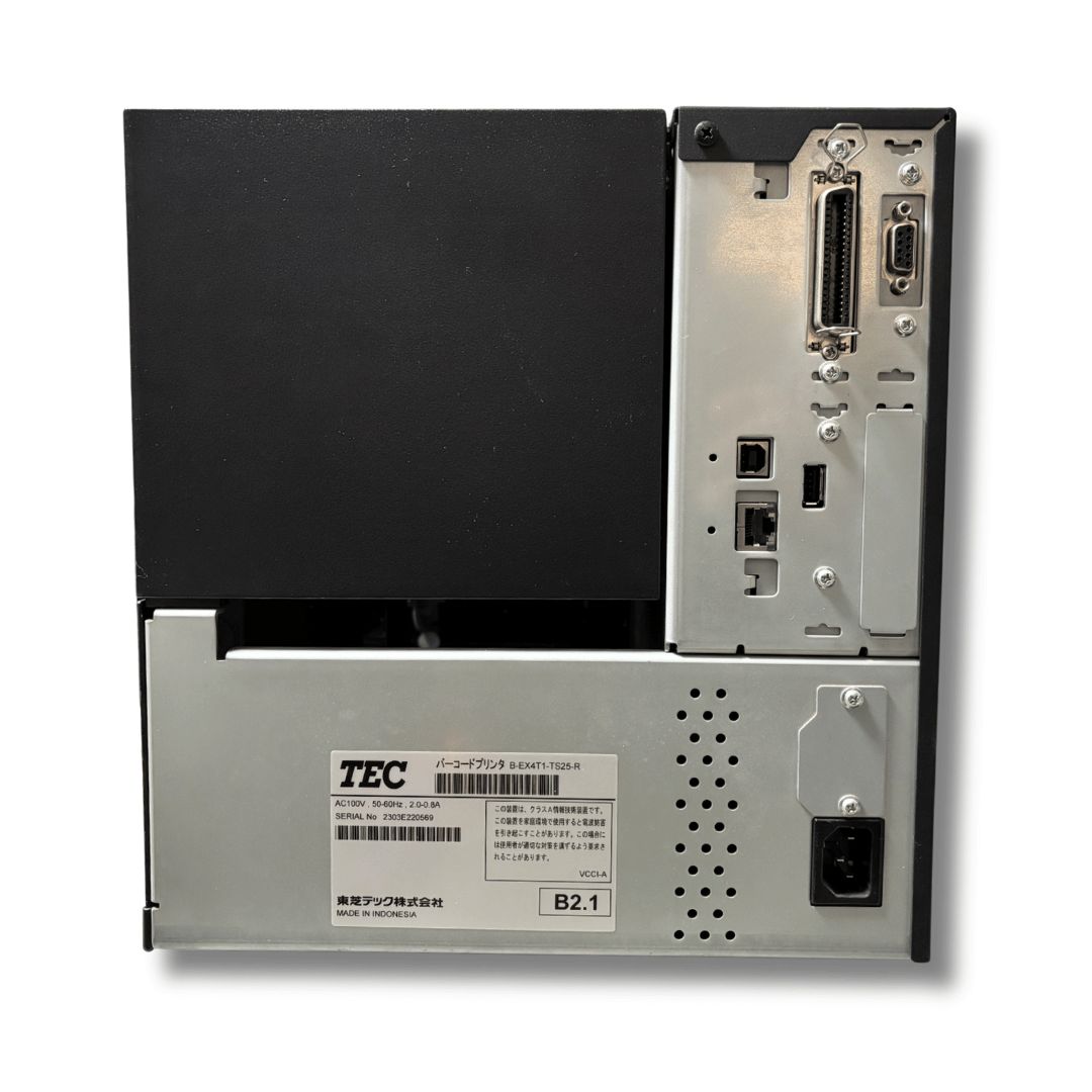 東芝TEC ラベルプリンター B-EX4T1-TS25-R 高解像度300dpi 感熱紙印刷確認済み ヘッド簡易清掃 テスト印刷有 産業用 ハイエンドモデル 物流 倉庫 工場 大量発行 熱転写 感熱 両対応 バーコードプリンタ 動作確認済 TOSHIBA B-EX4T1-TS25-R ラベルプリンタ B-EX4T1-TS25-R B-EX4T1シリーズ 4