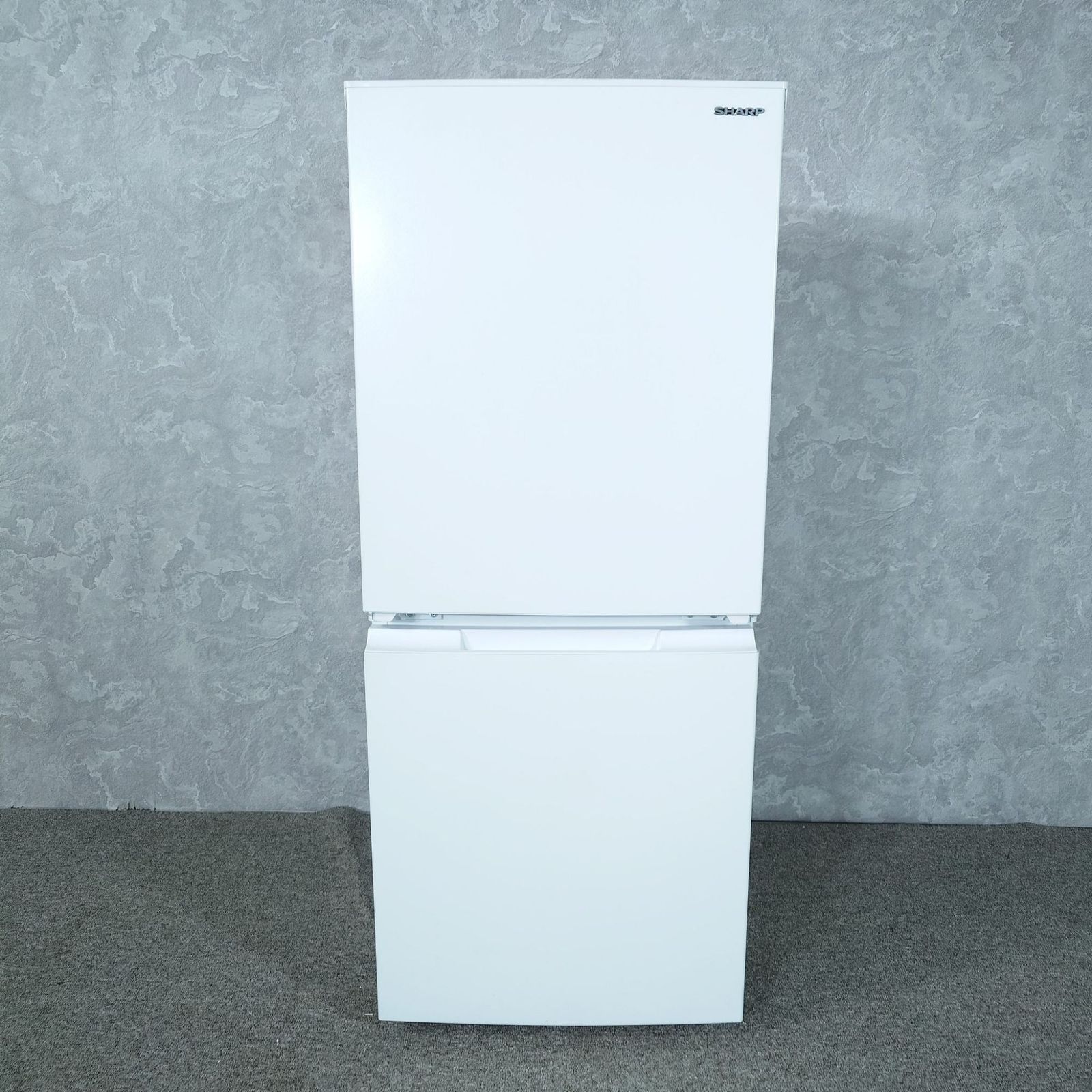 美品 シャープ 2ドア冷蔵庫 2022年製 SJ-D15J-W 152L 白 つけかえどっちもドア SHARP ホワイト 札幌 西野店 美品 シャープ 2ドア冷蔵庫 2022年製 SJ-D15J-W 152L 白 つけかえ
