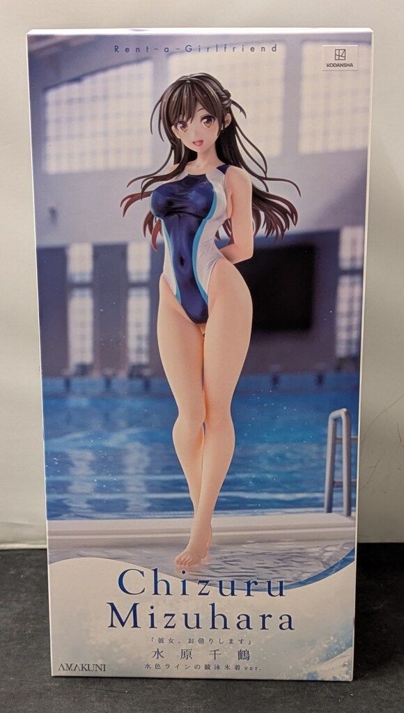 フィギュア AMAKUNI/ホビージャパン 1/7スケール 水原千鶴 水色ライン