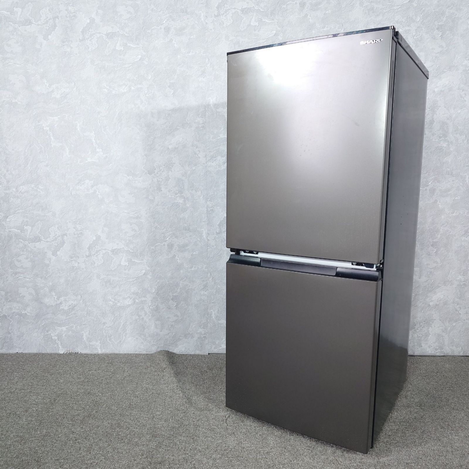 2023年製】美品 SHARP シャープ SJ-D15K-H ノンフロン冷凍冷蔵庫 152L 