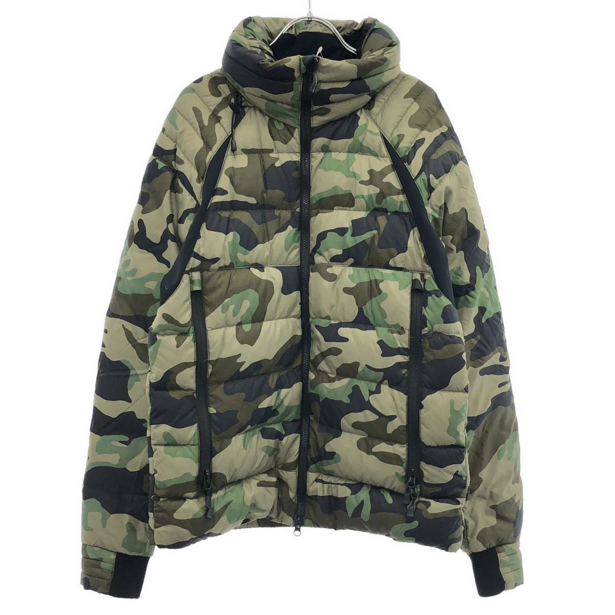   カナダグース HYBRIDGE BASE JACKET カモフラダウンジャケット 2729MP カーキ S CANADA GOOSE カナダグース HYBRIDGE BASE JACKET カモフラダウン