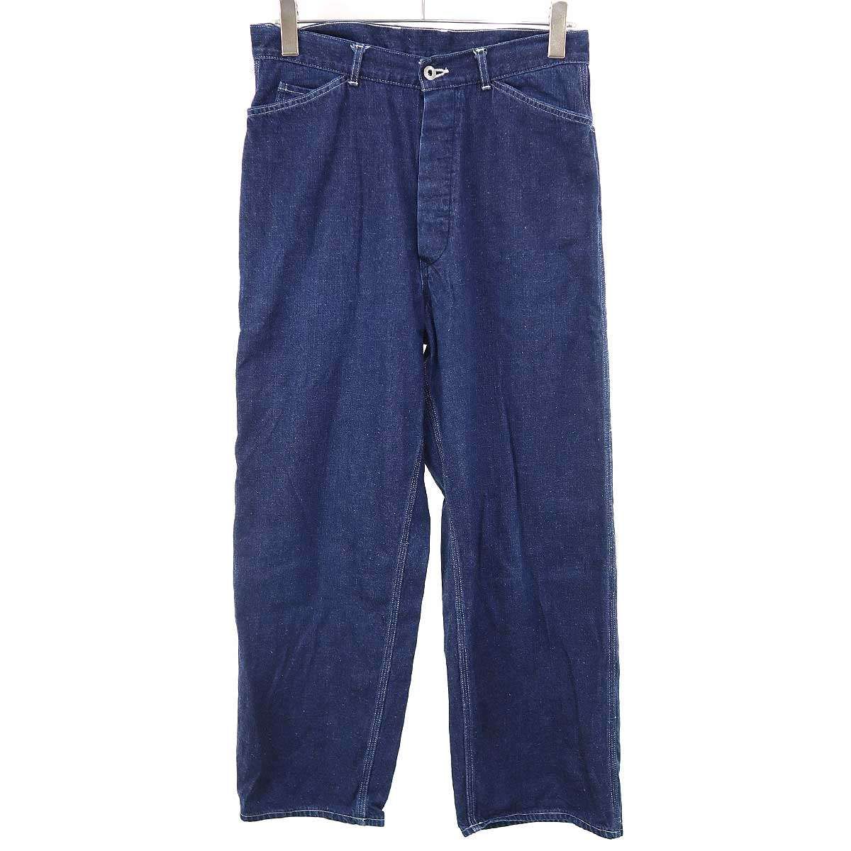A.PRESSE ア プレッセ 23SS Military Denim Trousers ミリタリーデニム