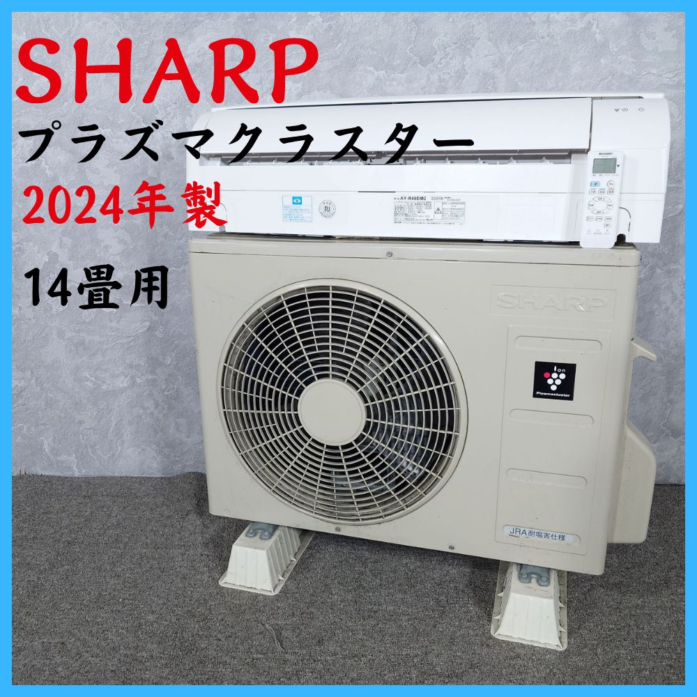 2024年製】 SHARP シャープ プラズマクラスター AY-R40DM2 AU-R40DMY 